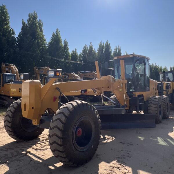Used XCMG GR180 Yellow Motor Grader Road Leveling Machine