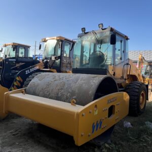 Used High‑Quality XCMG XS223J Yellow Single Drum Road Roller 22 Ton Compactor