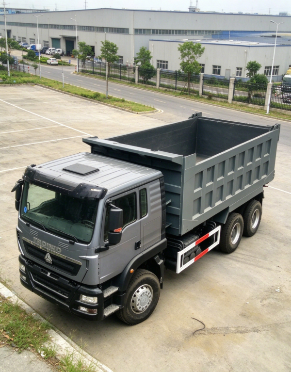 Used Howo 6x4 heavy dump tipper truck for construction and mining